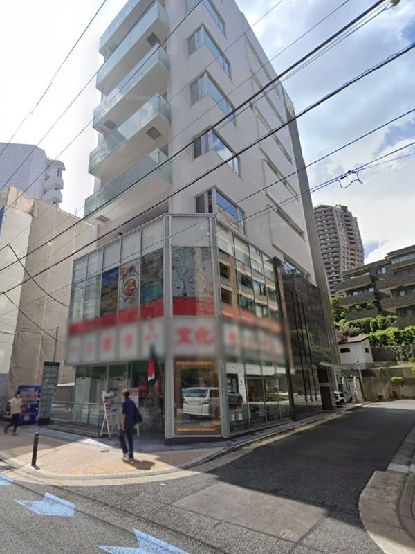 麻布十番の居抜き店舗の外観