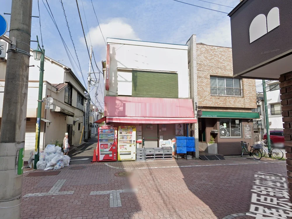 梶原の居抜き店舗の外観