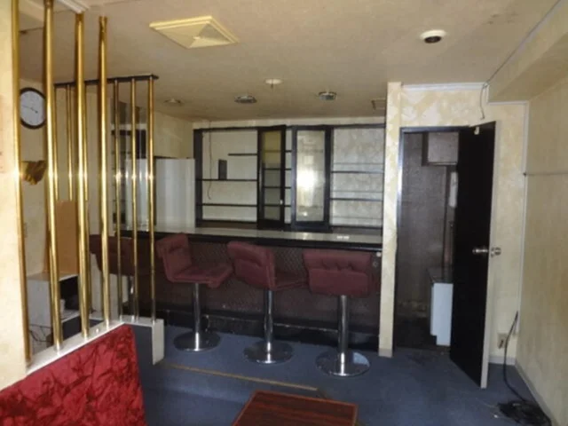 王子の居抜き店舗の内装