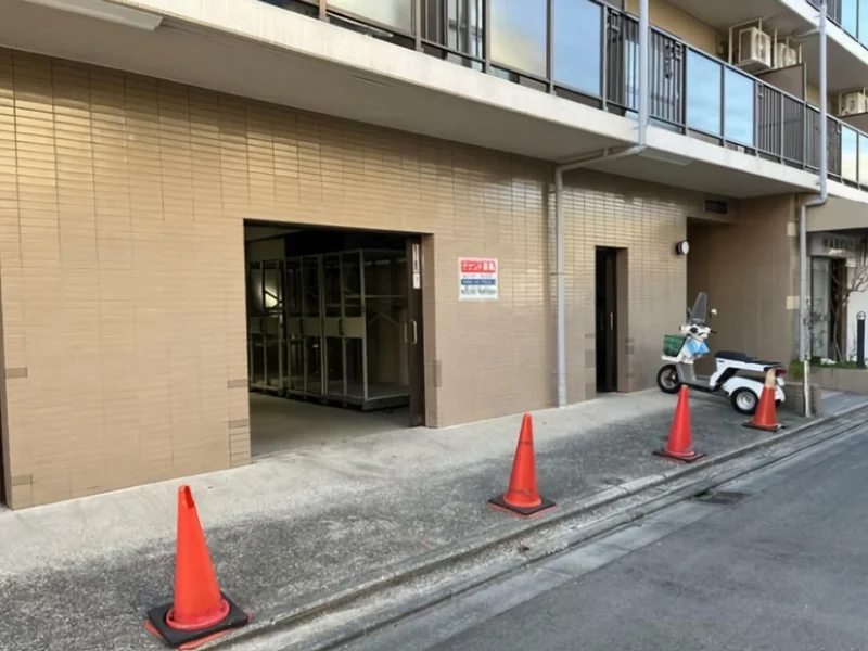 武蔵中原のスケルトン物件の外観