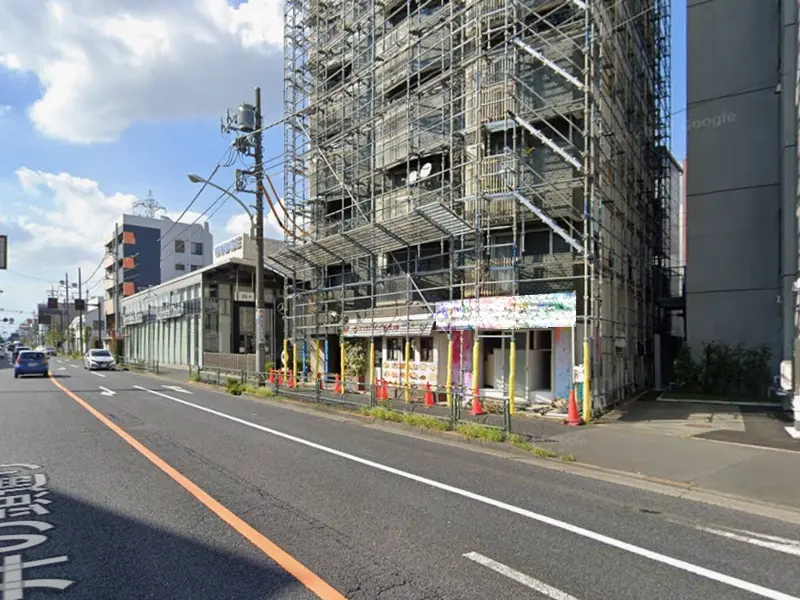 高井戸のリース店舗物件の外観