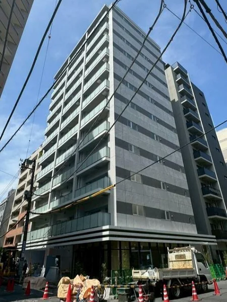 浅草橋のスケルトン店舗物件の外観