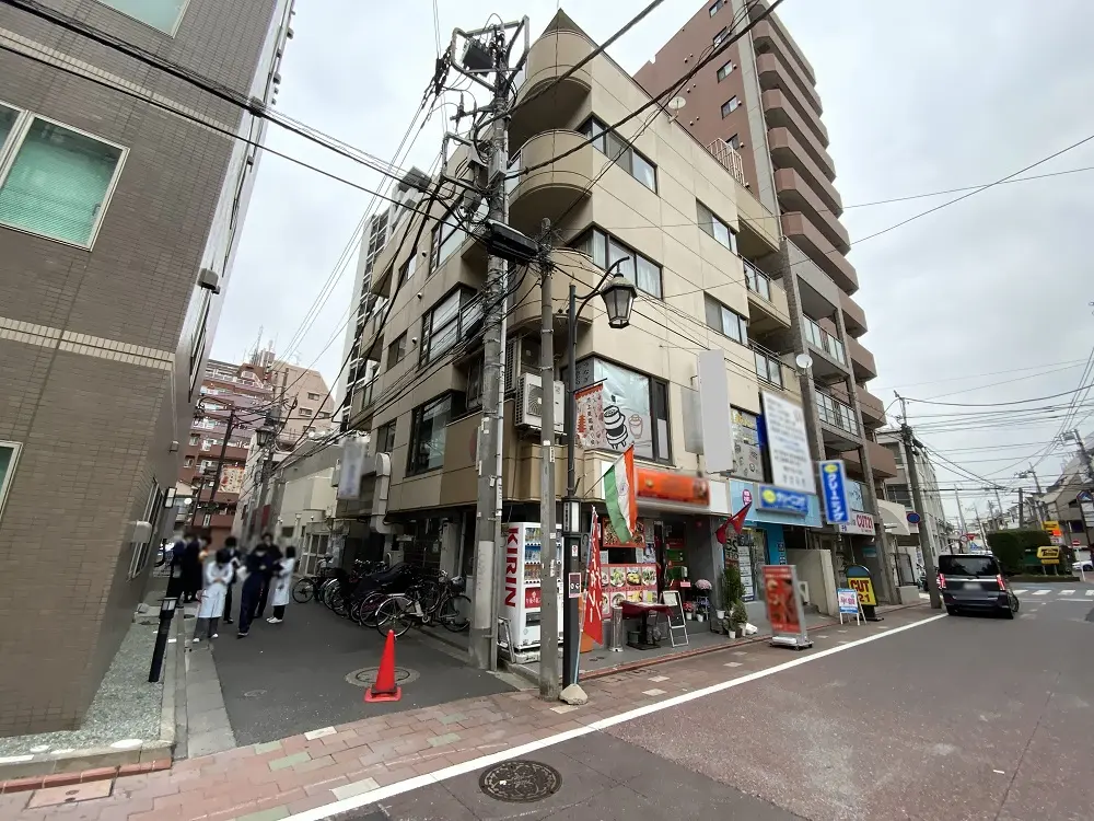 池上の居抜き店舗の外観