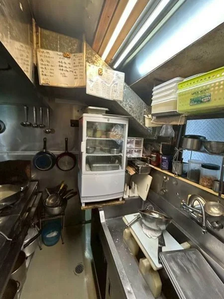 池上の居抜き店舗の厨房