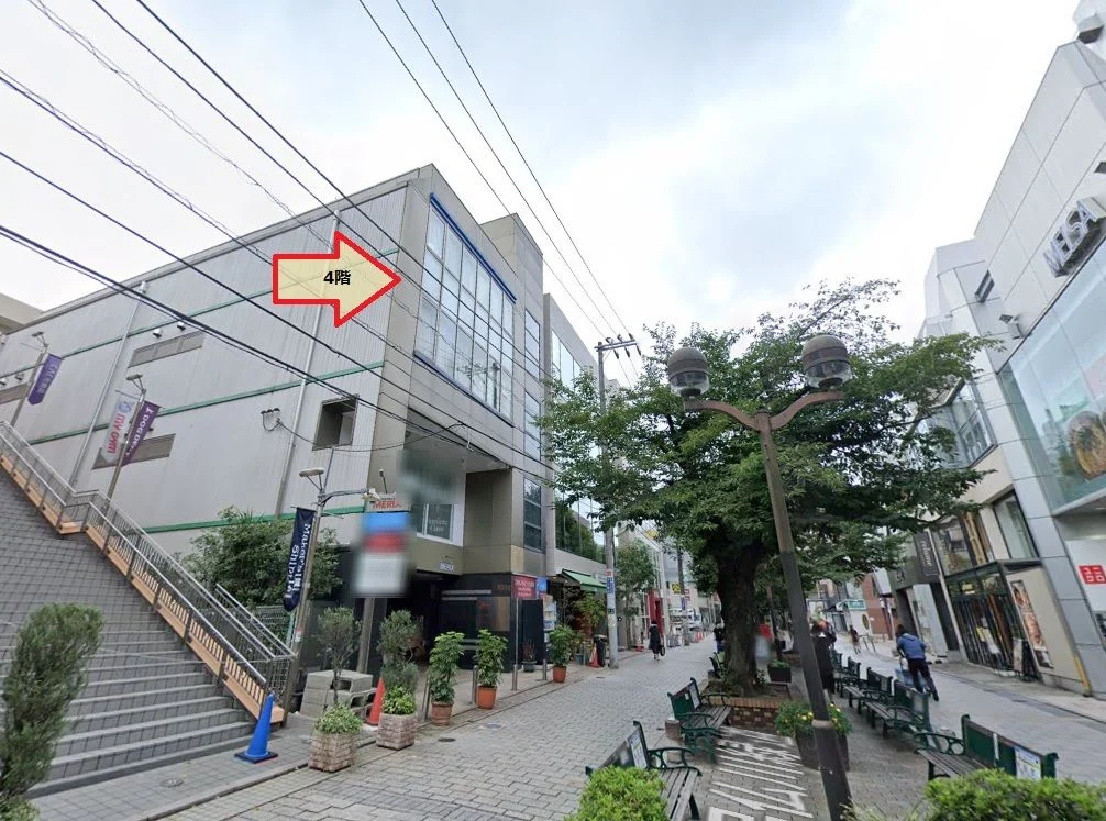 自由が丘のエステ居抜きの外観