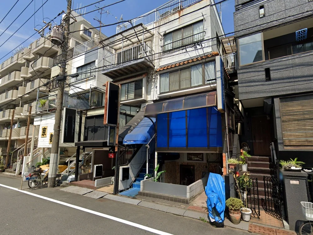 スナック・パブの居抜き物件の外観