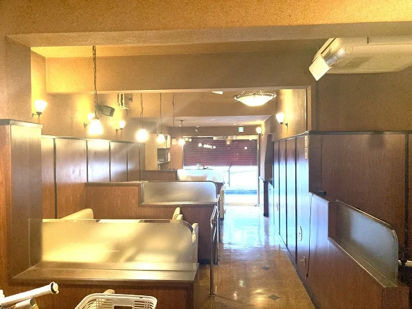 カフェ・喫茶店の居抜き物件の内装