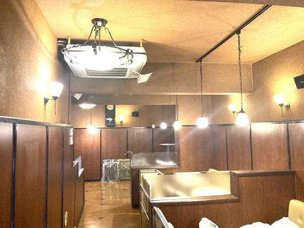 カフェ・喫茶店の居抜き物件の内装