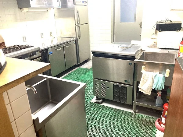 蓮沼のカフェ・喫茶店居抜きの厨房