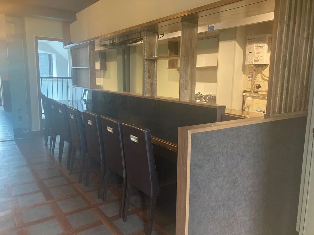 田町の居抜き店舗の内装