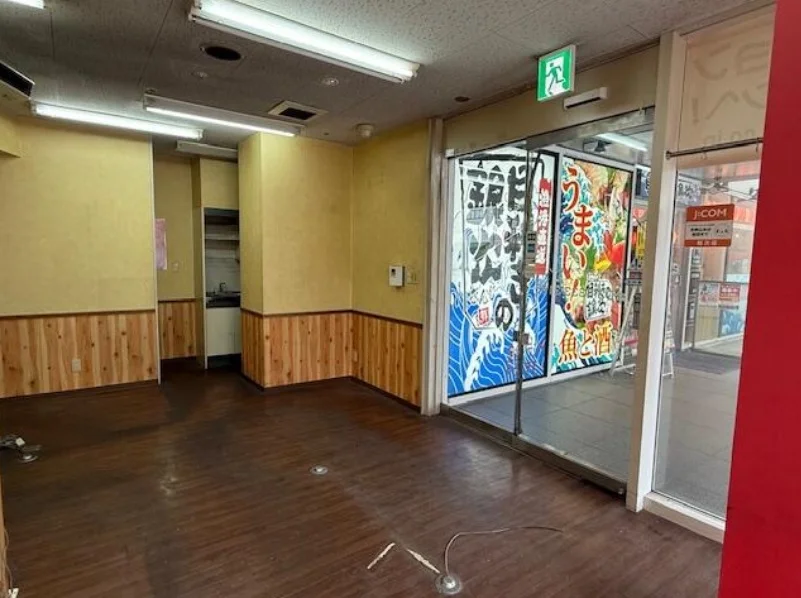 中野坂上の事務所仕様物件の内装