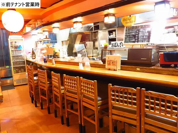 三田の居抜き店舗の内装