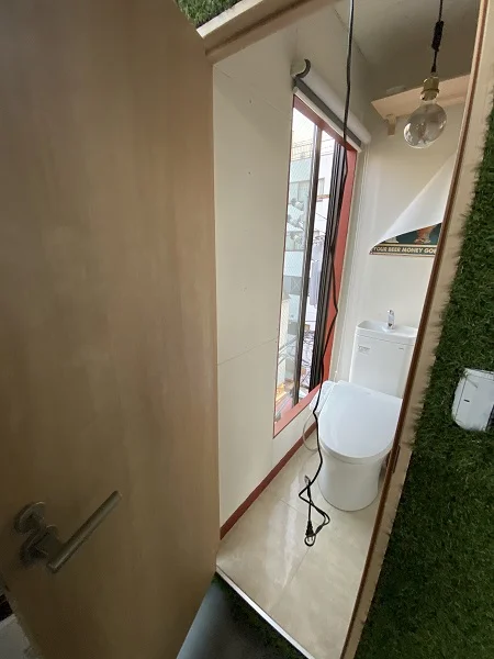 月島のスケルトン物件の内装