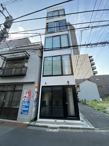 月島のスケルトン物件の外観