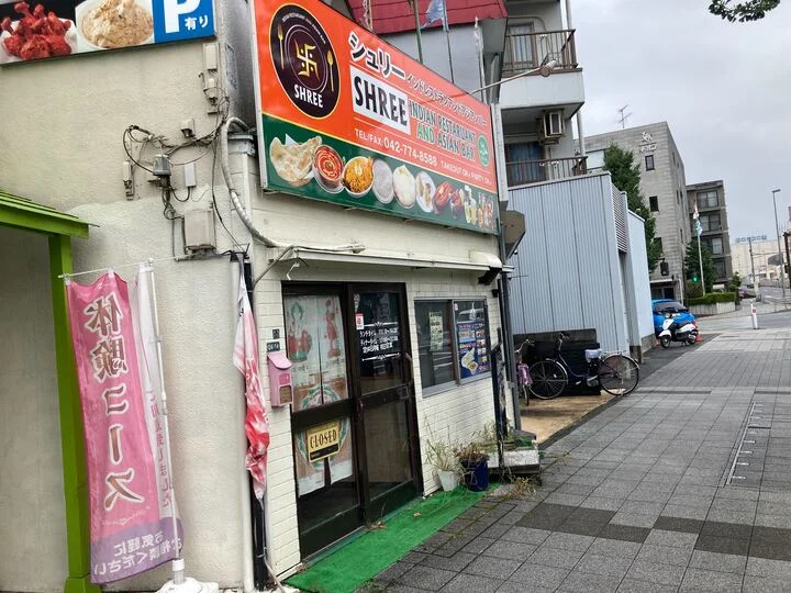 インド・ネパール料理の居抜き物件の外観