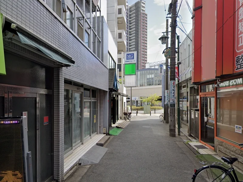 ひばりヶ丘のスケルトン物件の外観