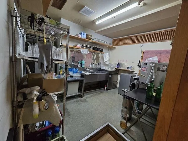 坂戸の居抜き店舗の厨房