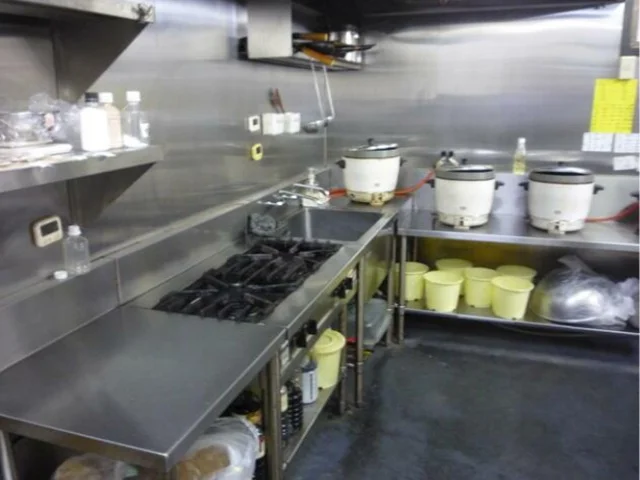 大宮の居抜き店舗の厨房