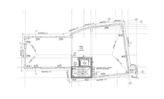 東向島のスケルトン物件の平面図