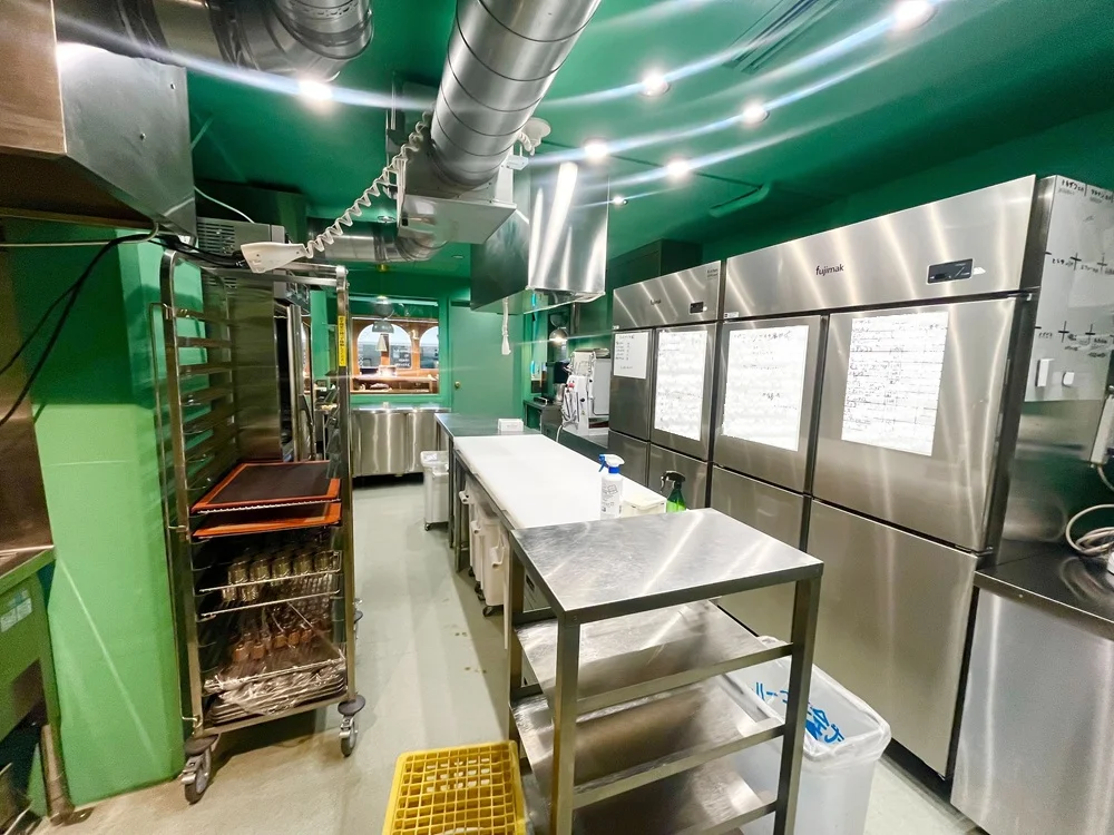 カフェ・喫茶店の居抜き物件の厨房