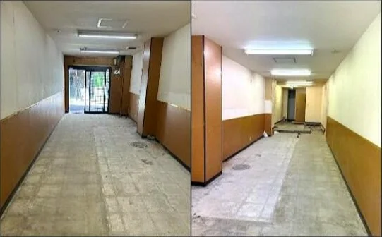 貸店舗(スケルトン)の内装