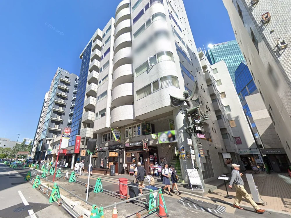 エステの居抜き物件の外観