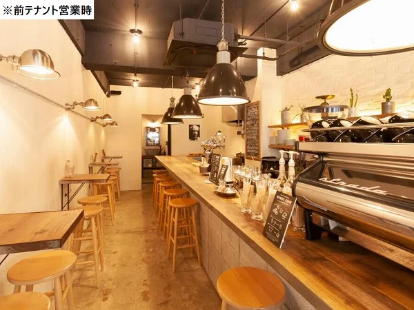 目黒のカフェ・喫茶店居抜きの内装