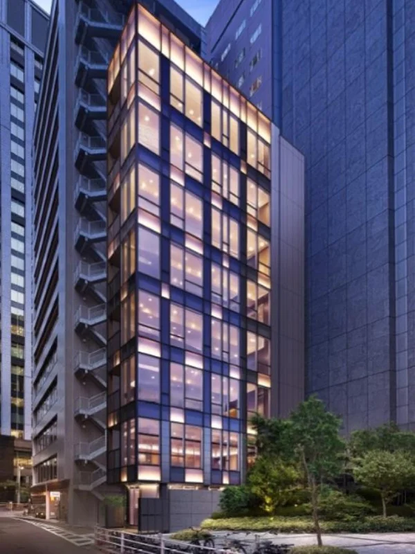 東京のスケルトン店舗物件の外観