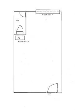 蓮根のスケルトン店舗物件の平面図