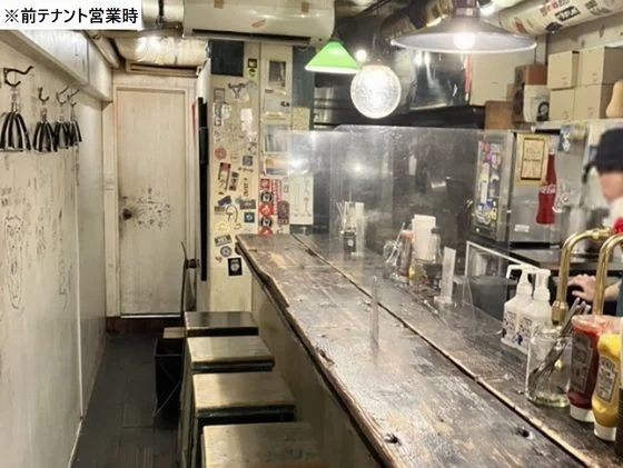 カフェ・喫茶店の居抜き物件の内装