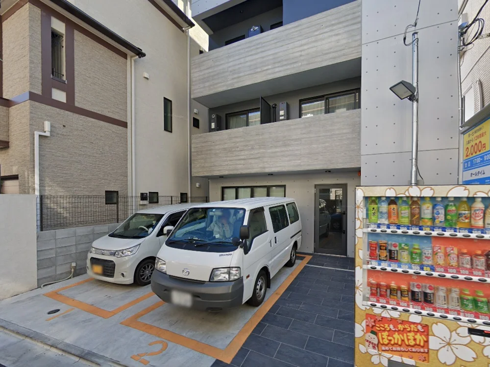 神楽坂の居抜き店舗の外観