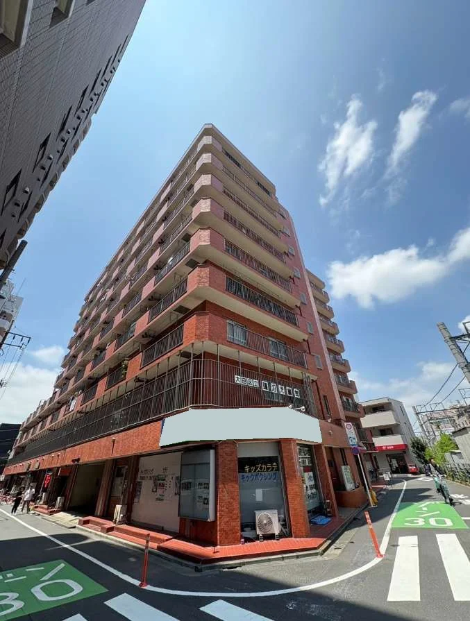 蓮沼の居抜き店舗の外観