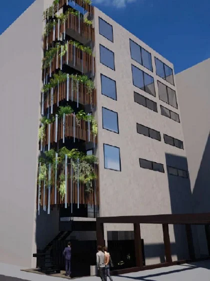 初台のスケルトン物件の外観