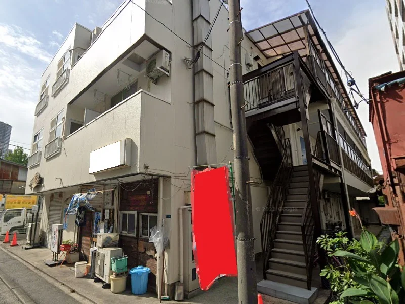 貸店舗(スケルトン)の外観