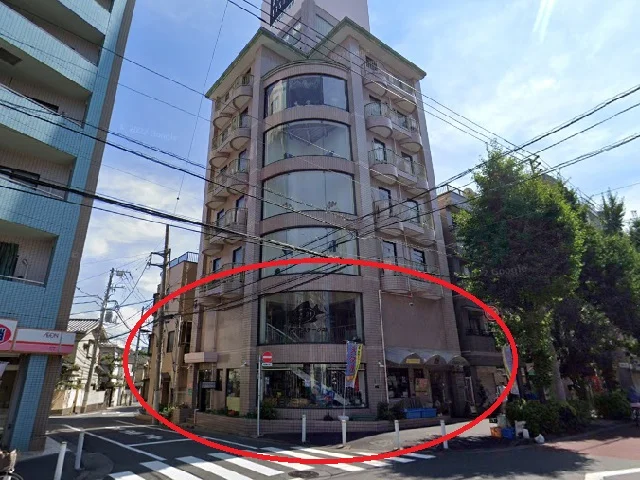 貸店舗(事務所仕様)の外観