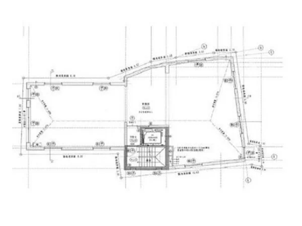 東向島のスケルトン物件の平面図