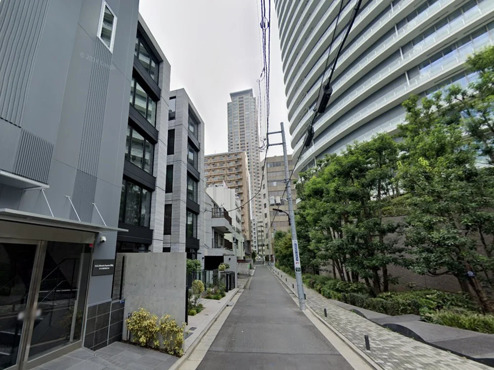 青山一丁目のスケルトン物件の外観