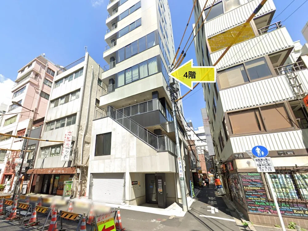 神田のスケルトン物件の外観