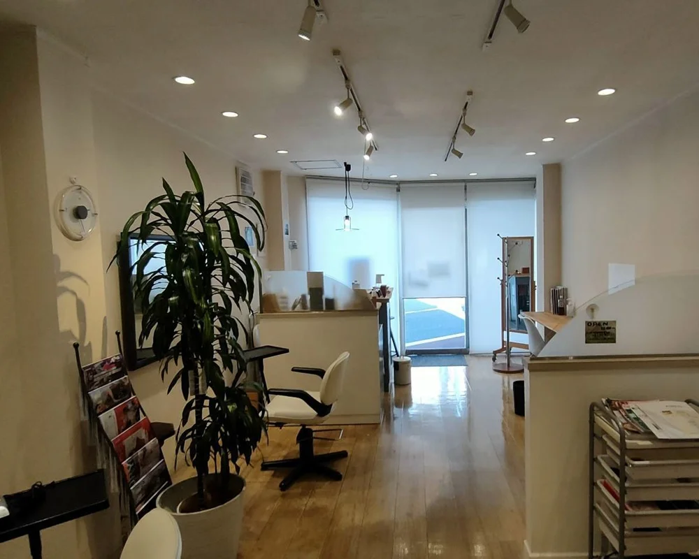 荏原町の美容室・理容室居抜きの内装