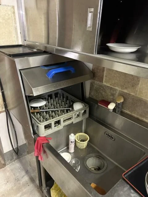 横須賀中央の居抜き店舗の厨房