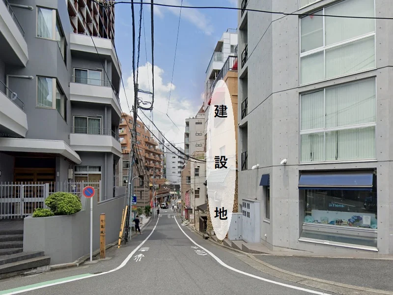 貸店舗(スケルトン)の外観