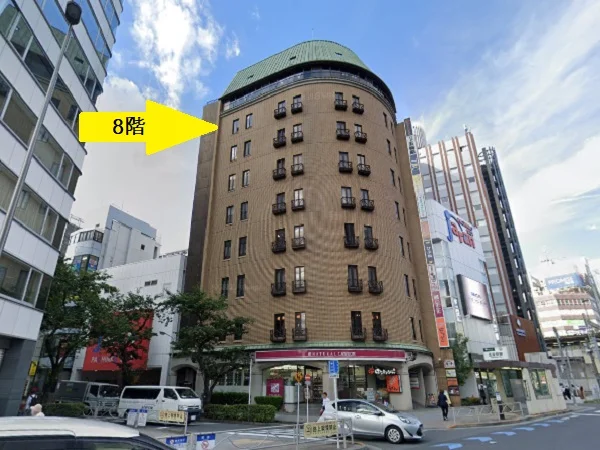 貸店舗(スケルトン)の外観