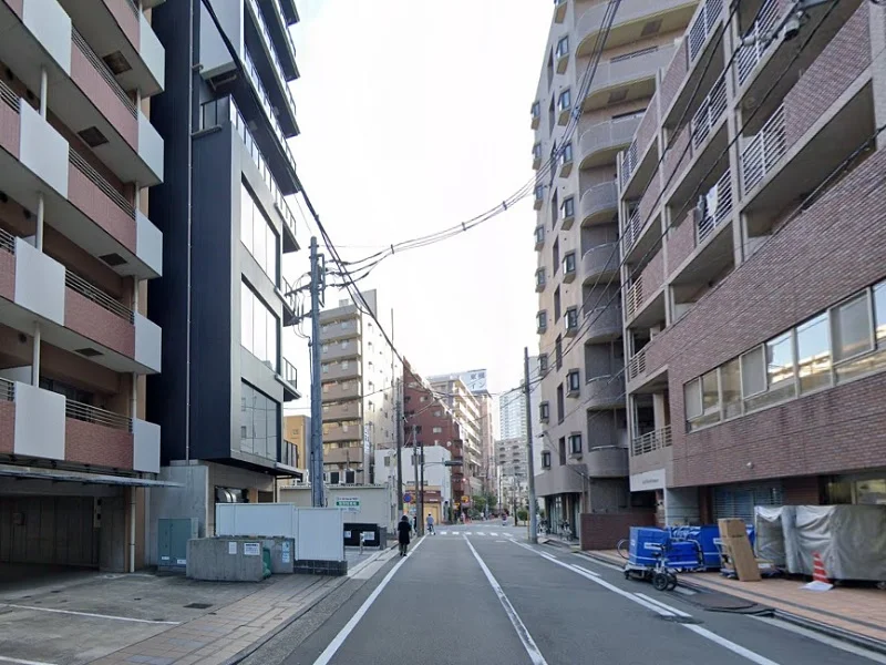 貸店舗(スケルトン)の外観