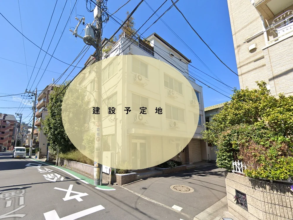 平和島のスケルトン物件の外観