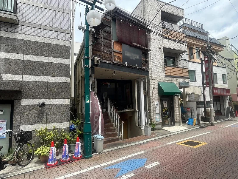 阿佐ケ谷の居抜き店舗の外観