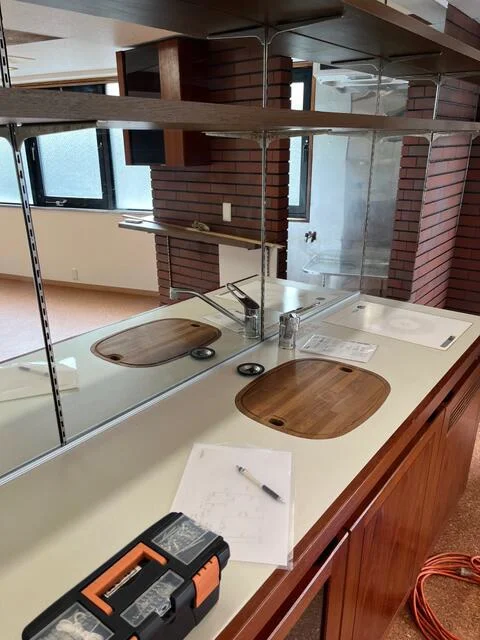 西調布の事務所仕様物件の内装