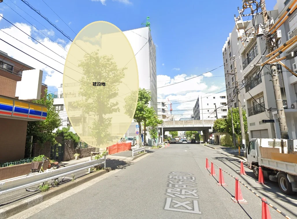 両国のスケルトン店舗物件の外観