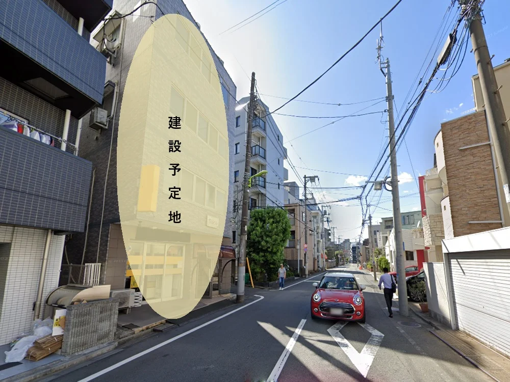 学芸大学のスケルトン物件の外観