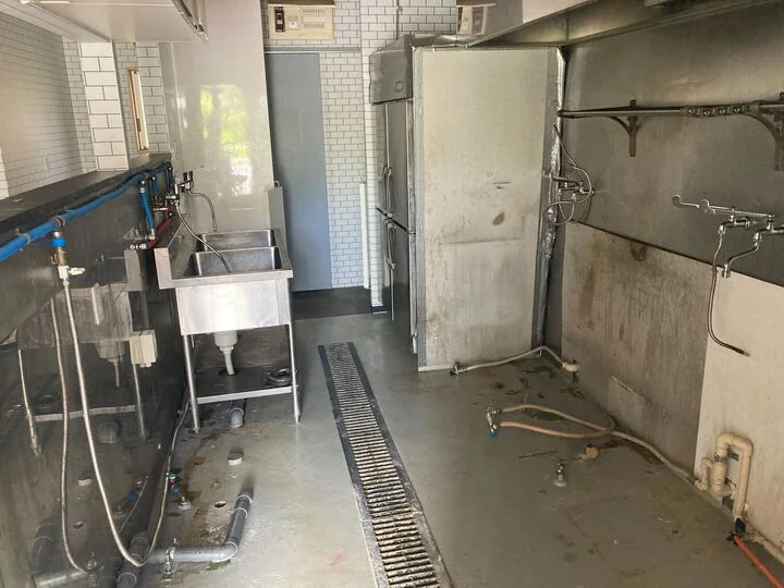 清瀬のラーメン居抜きの厨房