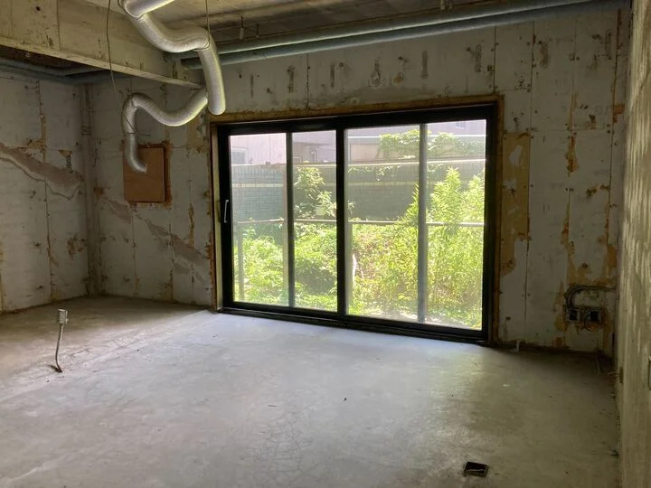 金町の事務所仕様店舗物件の内装